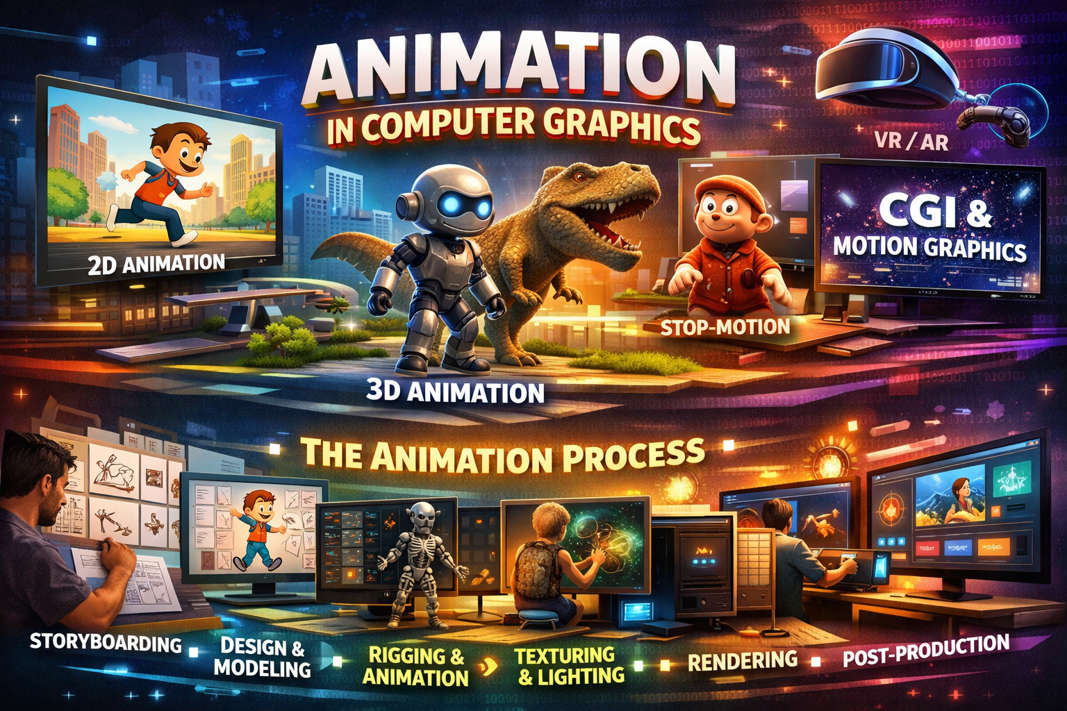 What is Animation in Computer Graphics?