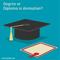 Degree or Diploma in Animation? www.tgcindia.com