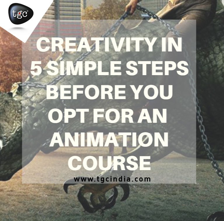 Check your creativity in 5 simple steps before you opt for an Animation Course