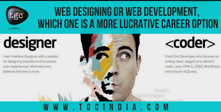 Web Designing or Web Development: Which is More Lucrative Career Option